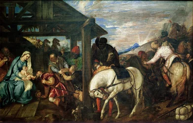 La adoración de los magos, c.1561